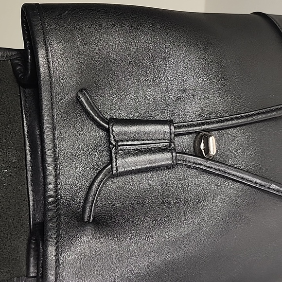 Vintage Coach Leather Daypack Drawstring Backpack - Picture 7 of 17